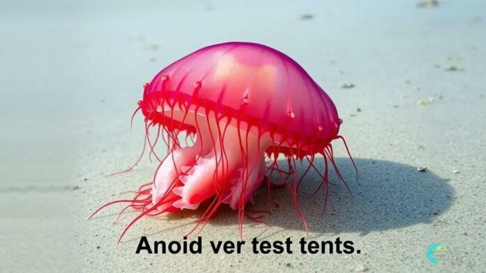 Gigante Água-Viva Juba-de-Leão Encanta e Assusta em Praia do Maine Gigante Água-Viva Juba-de-Leão Encanta e Assusta em Praia do Maine