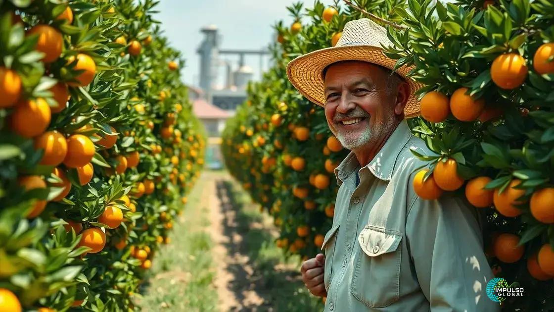 A concentração da produção de suco no estado de São Paulo A concentração da produção de suco no estado de São Paulo