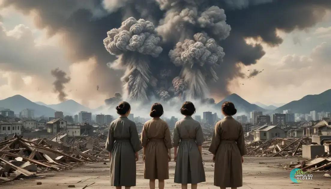 A explosão que marcou a História A explosão que marcou a História