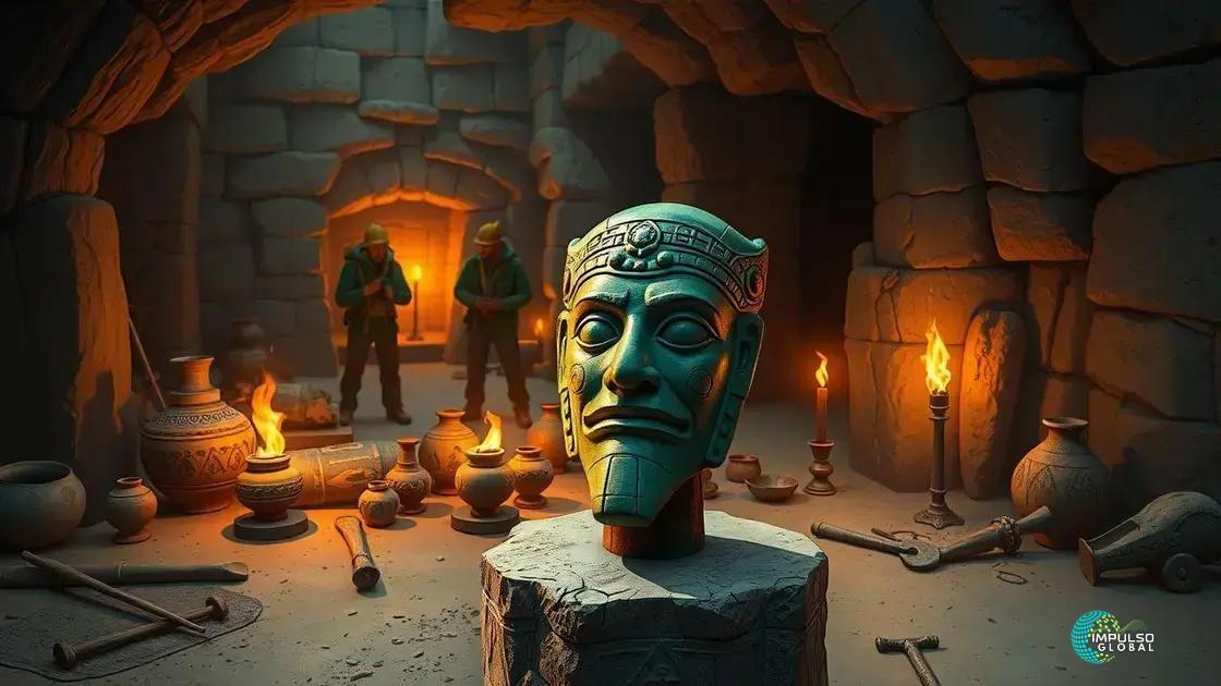 A tumba de Te K’ab Chaak: artefatos e descobertas