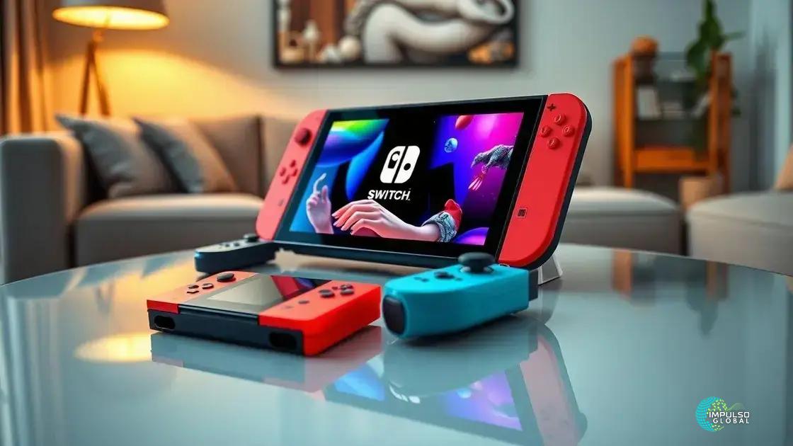 Análise das características do Nintendo Switch 2