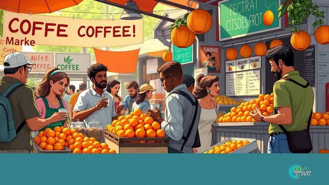 Análise do mercado de café e cítricos Análise do mercado de café e cítricos