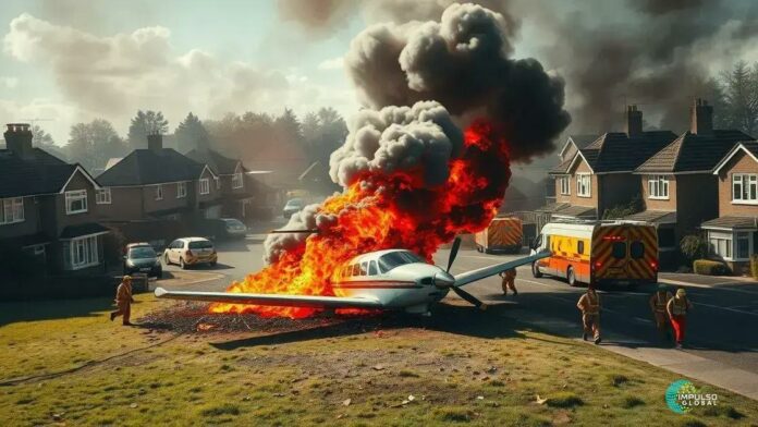 Avião de pequeno porte cai perto de Londres, causando alerta em Essex Avião de pequeno porte cai perto de Londres, causando alerta em Essex