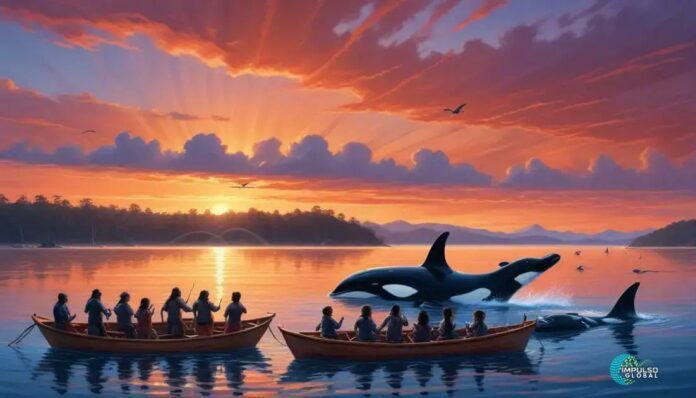 Colaboração histórica entre orcas e humanos na Austrália Colaboração histórica entre orcas e humanos na Austrália