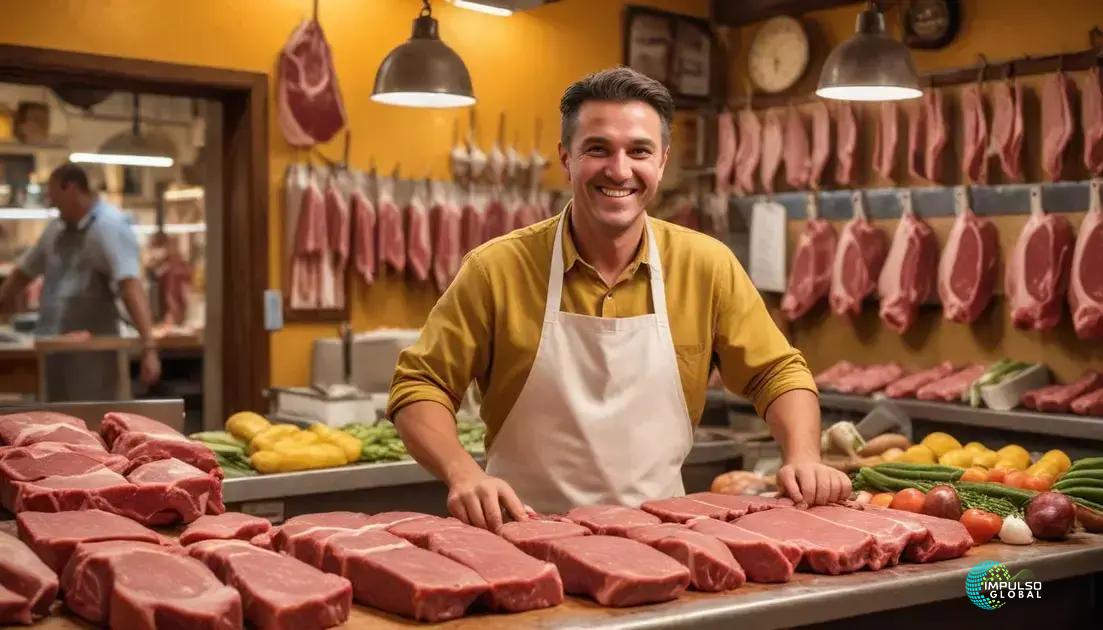 Crescimento das exportações de carne brasileira para a Argentina