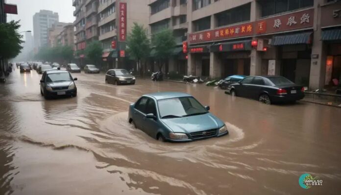 Enchente em Pequim: Destruição e 30 Mortos na China