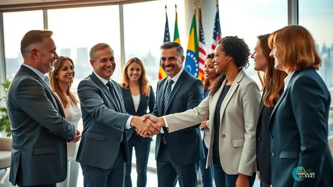 Interações comerciais entre Brasil e EUA Interações comerciais entre Brasil e EUA