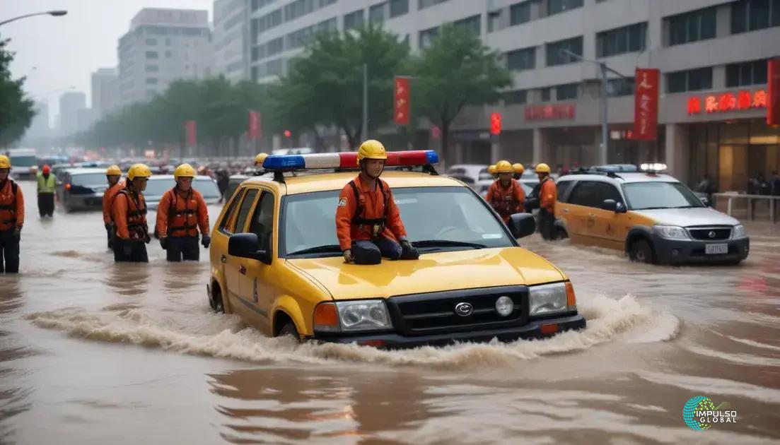 Inundações em Pequim e Hebei: impacto e consequências