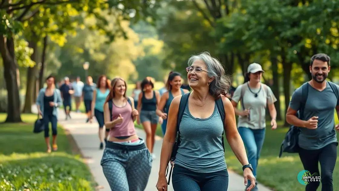 Motivações para iniciar a prática da caminhada Motivações para iniciar a prática da caminhada