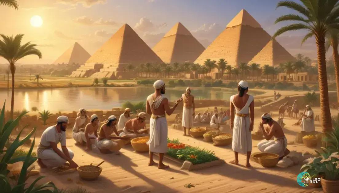 O legado da religião egípcia no cotidiano agrícola