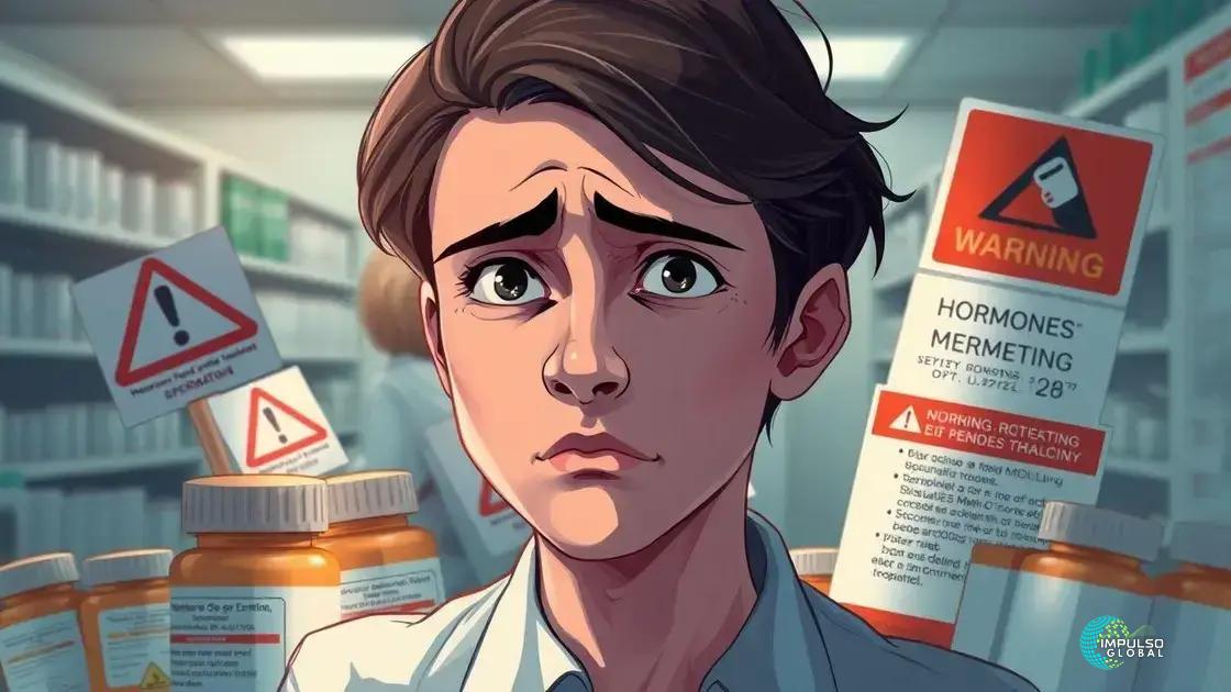 Os riscos de usar hormônios sem supervisão Os riscos de usar hormônios sem supervisão