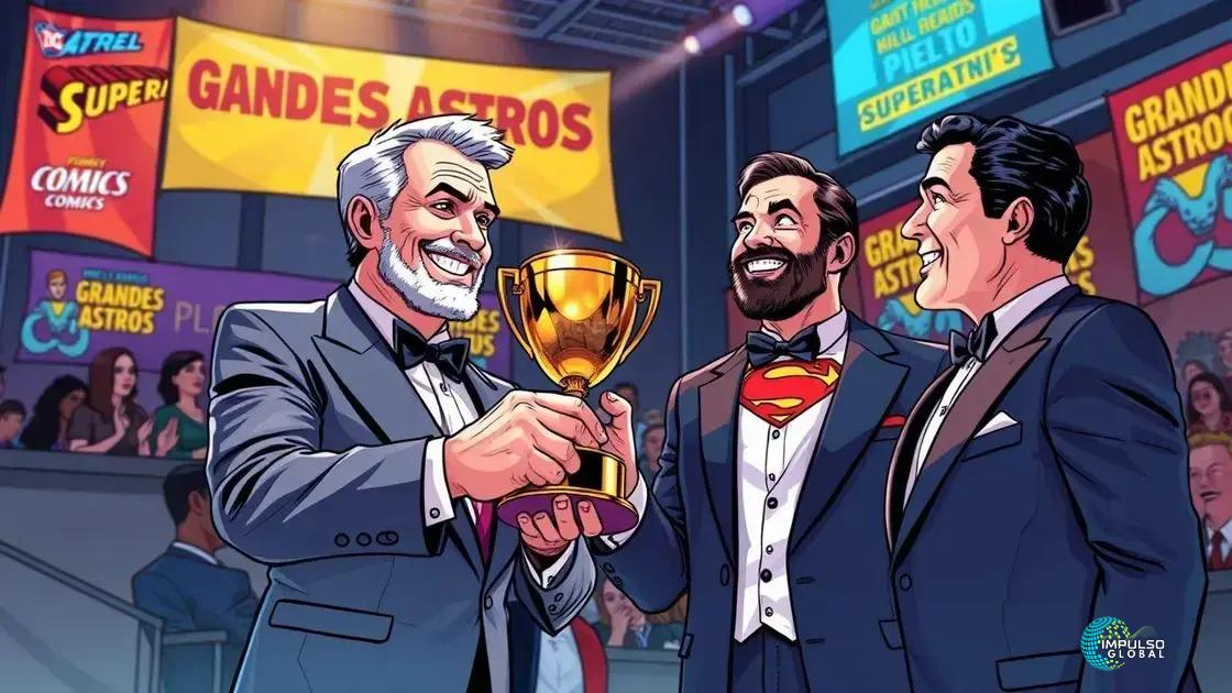 Premiações e o impacto cultural de Grandes Astros: Superman Premiações e o impacto cultural de Grandes Astros: Superman