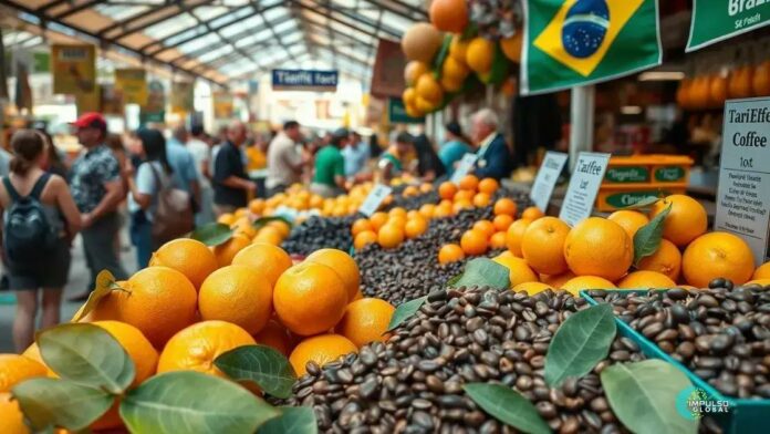 Produtos brasileiros pressionam inflação nos EUA com novas tarifas Produtos brasileiros pressionam inflação nos EUA com novas tarifas