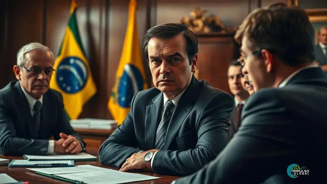 Reação de Bolsonaro às sanções