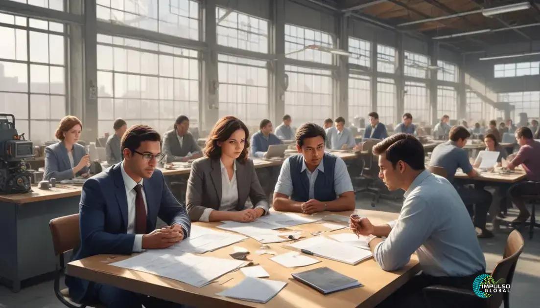 Reações das empresas afetadas pelo tarifaço: férias coletivas, lay-off e cortes em setores específicos Reações das empresas afetadas pelo tarifaço: férias coletivas, lay-off e cortes em setores específicos