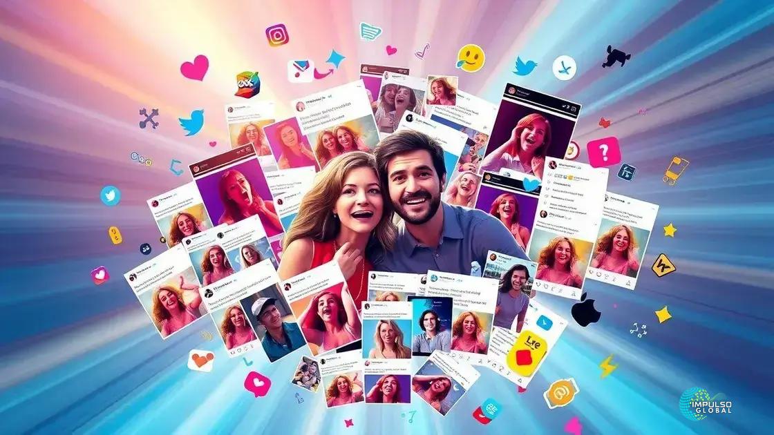 Reações nas redes sociais e impacto Reações nas redes sociais e impacto