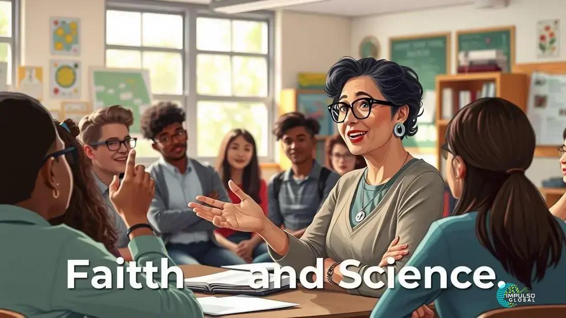 Reflexões sobre fé e ciência na educação