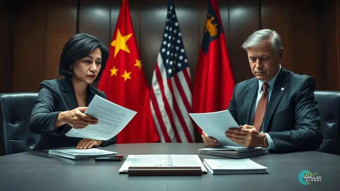 Retaliações da China no tabuleiro comercial Retaliações da China no tabuleiro comercial