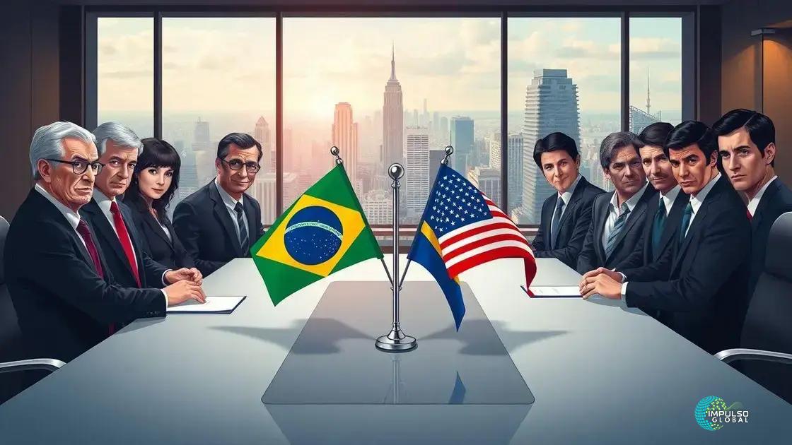 Os impactos das tarifas de Trump nas relações Brasil-EUA Os impactos das tarifas de Trump nas relações Brasil-EUA