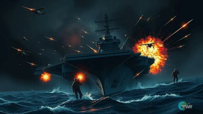Irã Ataca Porta-Aviões dos EUA — E É Devastado em Poucas Horas! Irã Ataca Porta-Aviões dos EUA — E É Devastado em Poucas Horas!