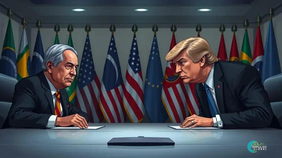 A sanção americana e seus impactos diretos no Brasil A sanção americana e seus impactos diretos no Brasil