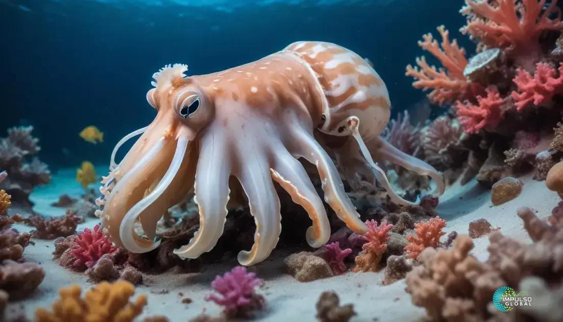 A inteligência das sépias: mais que simples moluscos A inteligência das sépias: mais que simples moluscos