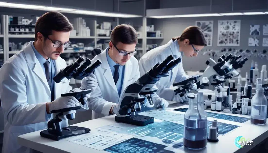 Resultados de testes de carbono-14