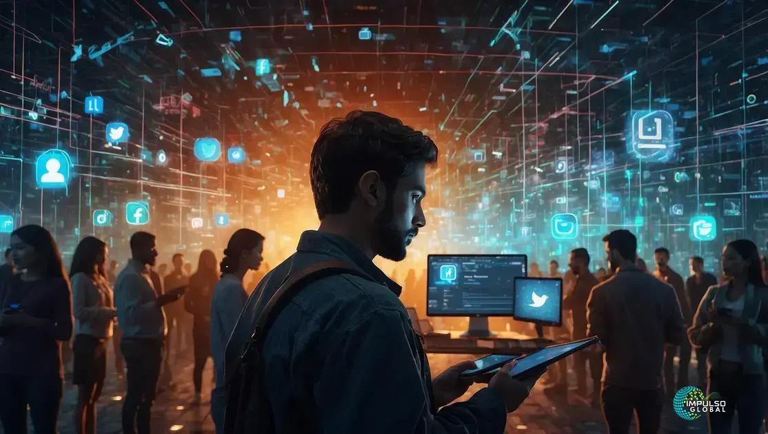 O impacto do mistério nas redes sociais O impacto do mistério nas redes sociais