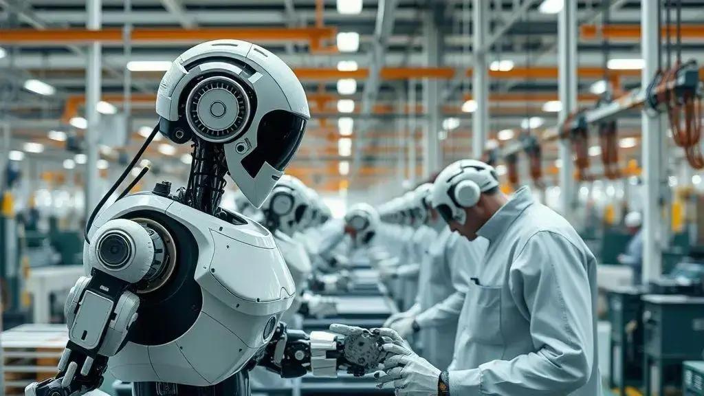 A ascensão da robótica na China e sua comparação com os EUA. A ascensão da robótica na China e sua comparação com os EUA.