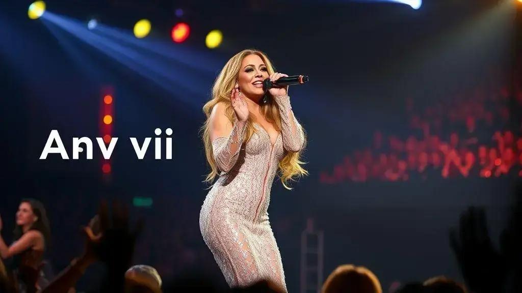 A história de Mariah Carey e seus shows A história de Mariah Carey e seus shows