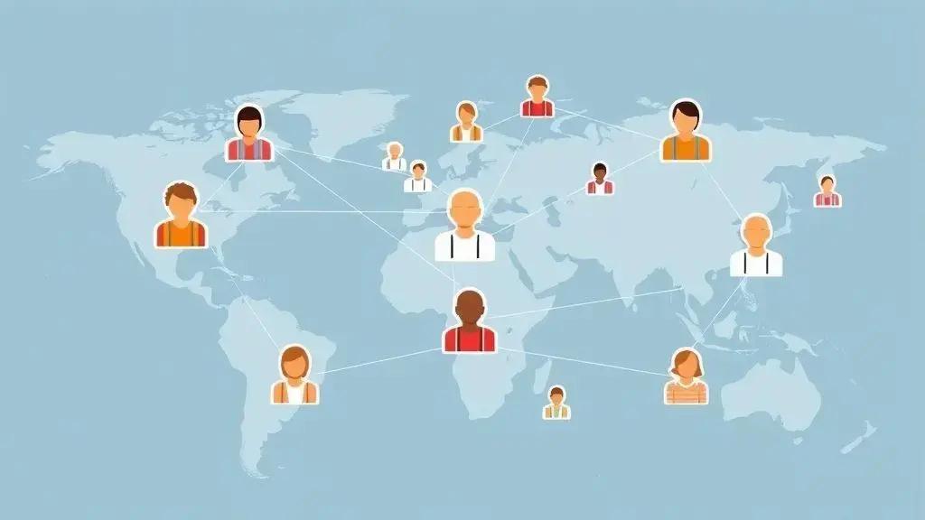 A origem dos seis graus de separação A origem dos seis graus de separação