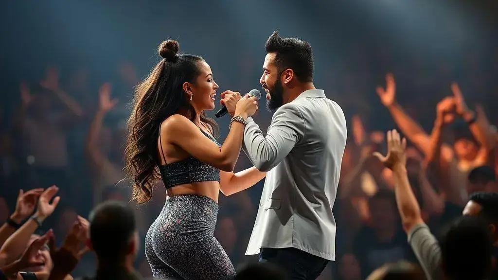 A química musical entre Anitta e J Balvin