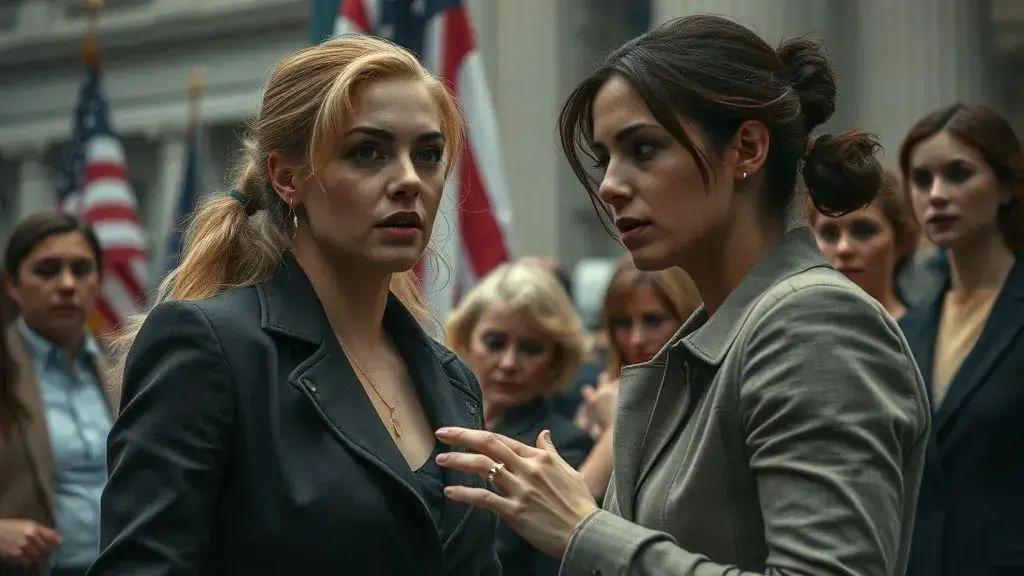 A trama intensa da minissérie "Refém" e suas protagonistas. A trama intensa da minissérie "Refém" e suas protagonistas.