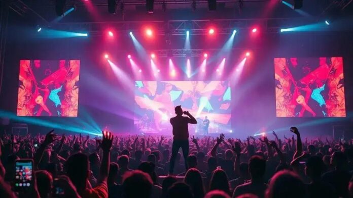 Anitta faz presença no show de J Balvin no The Town