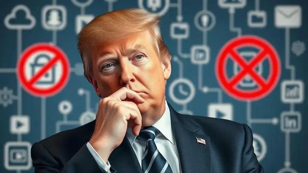 Consequências para Trump e empresas de tecnologia