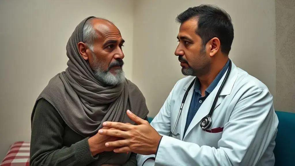 Depoimentos de médicos e moradores locais