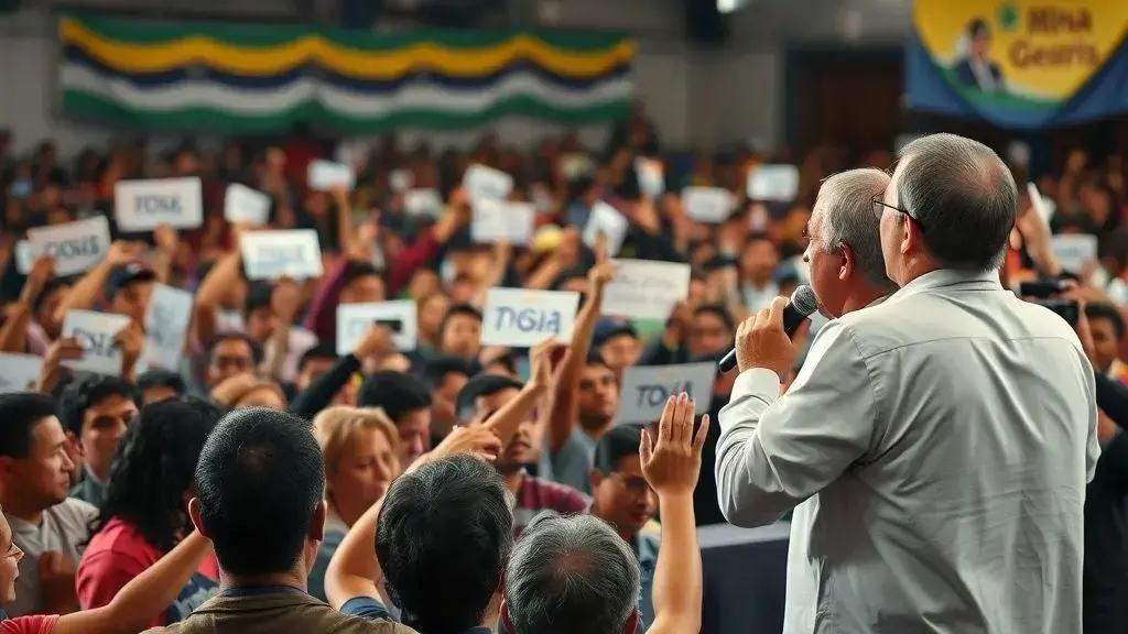 Desafios e oportunidades para Mateus Simões em Minas Gerais.