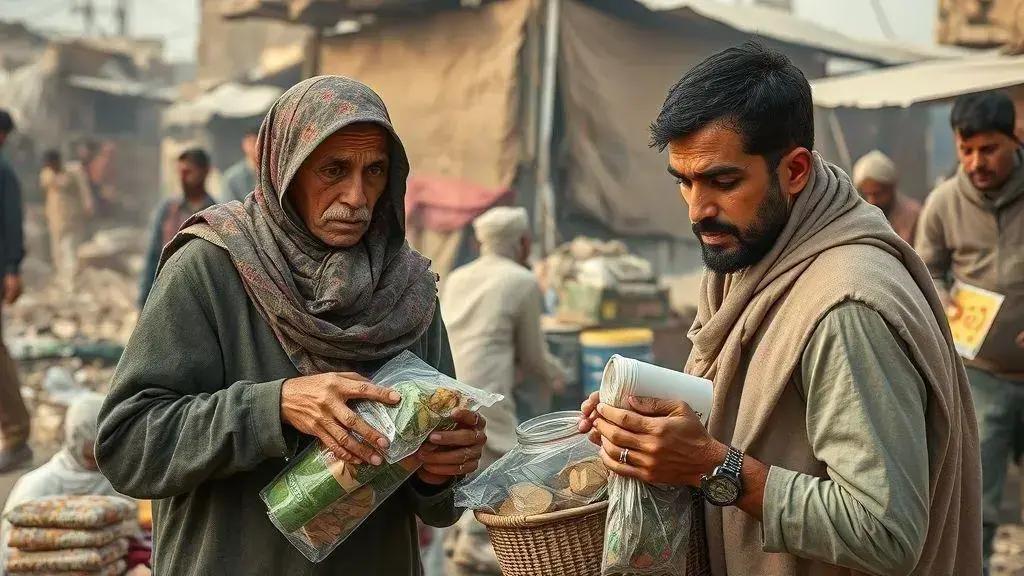 Dilemas enfrentados pelos civis na cidade