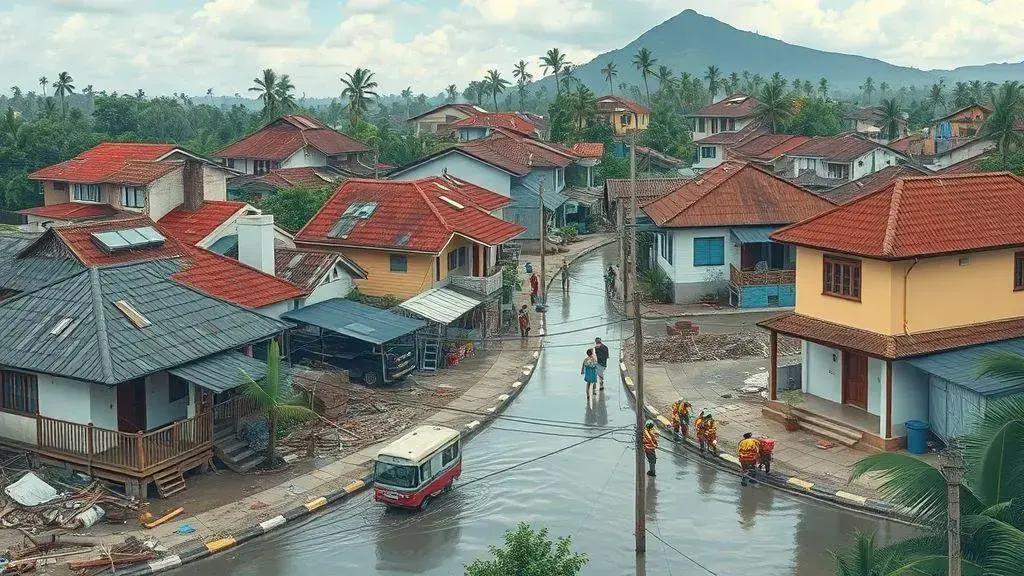 Impactos do supertufão Ragasa nas Filipinas