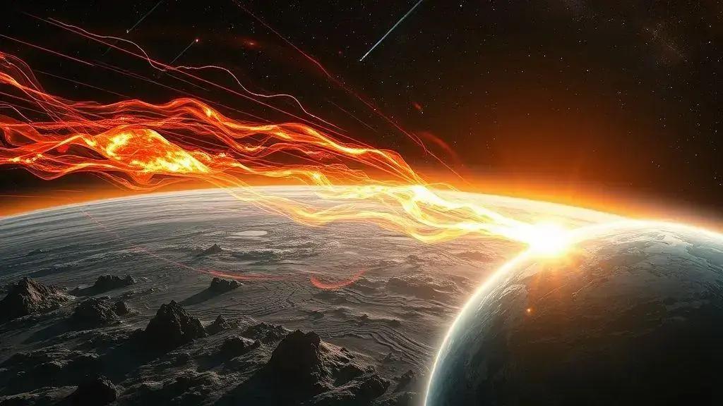 O que são ventos solares?