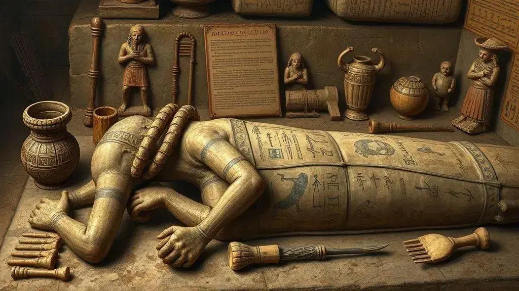 O significado cultural da mumificação O significado cultural da mumificação