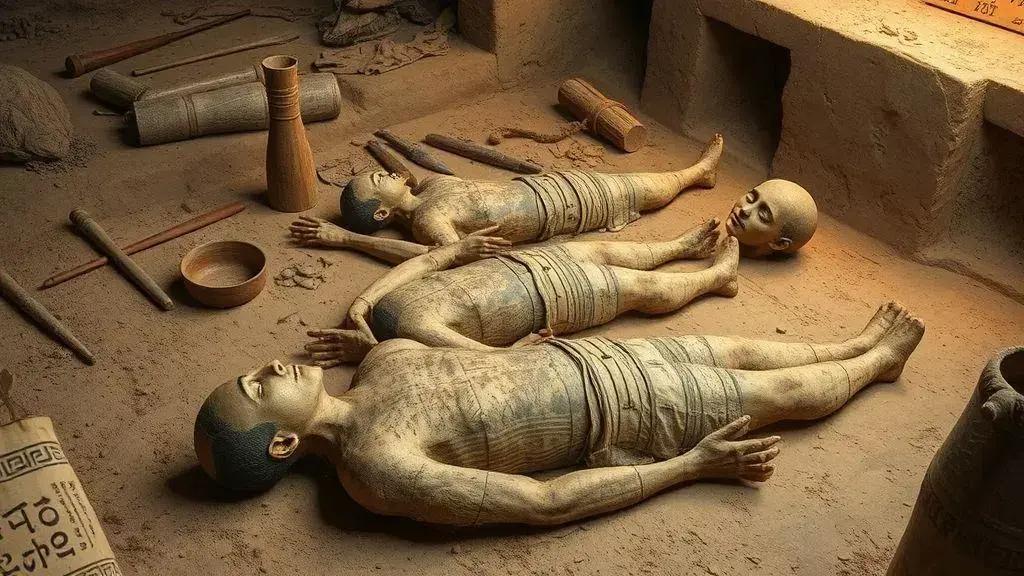 Práticas de mumificação na Antiguidade Práticas de mumificação na Antiguidade