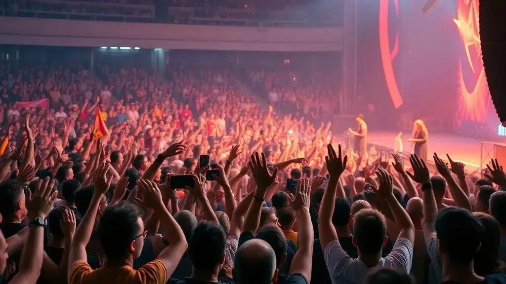 Reações do público e convidados especiais Reações do público e convidados especiais