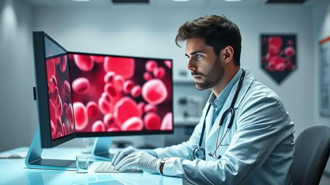 Testes e avaliações para identificar a condição