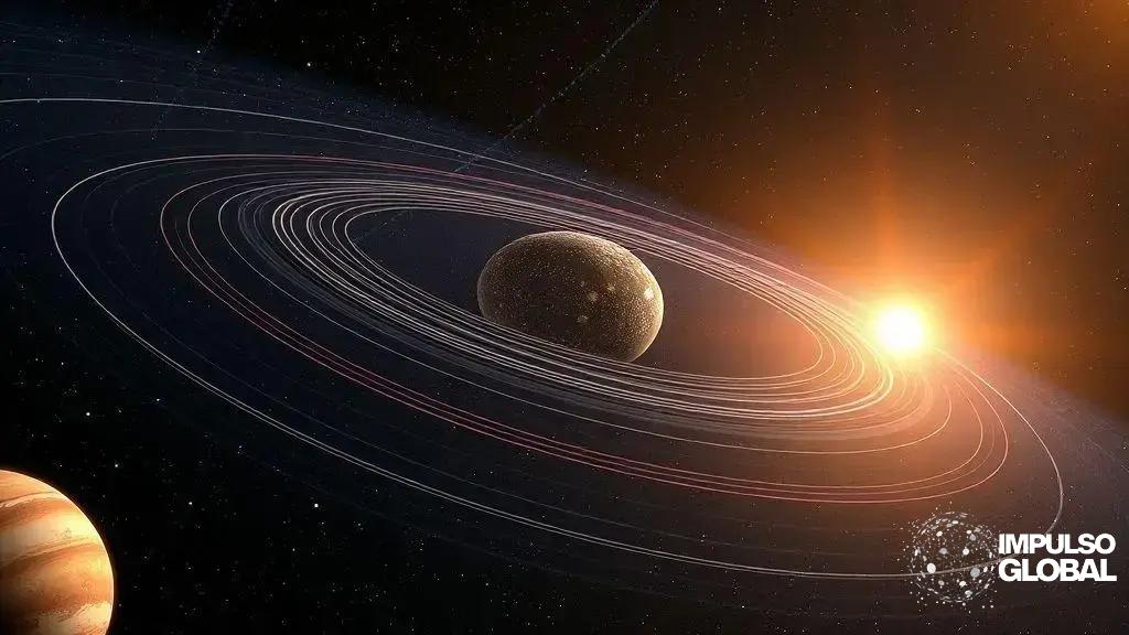 A trajetória incomum do três atlas