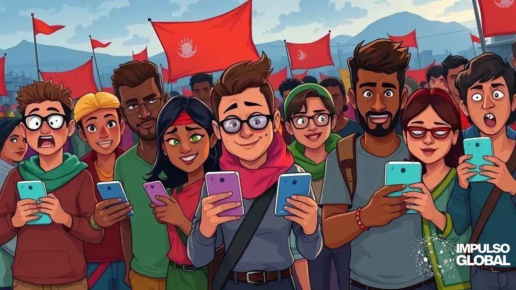 O impacto do Bitchat nos protestos no Nepal O impacto do Bitchat nos protestos no Nepal