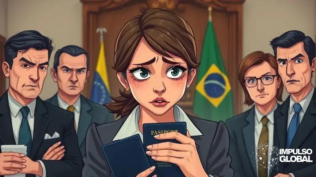 O caso de acusação de falsificação de passaporte