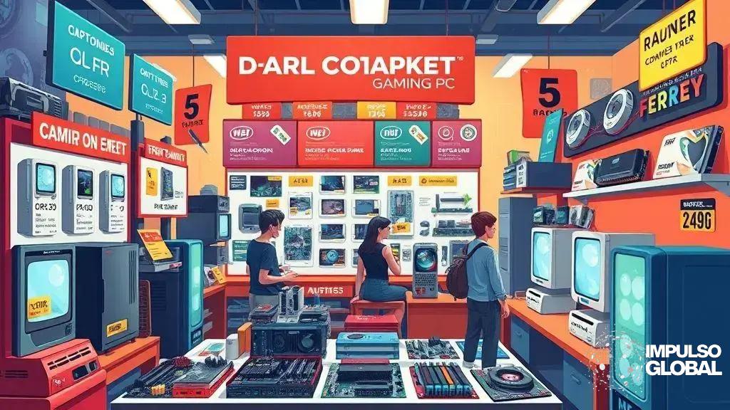 Alternativas para montar um PC gamer acessível Alternativas para montar um PC gamer acessível