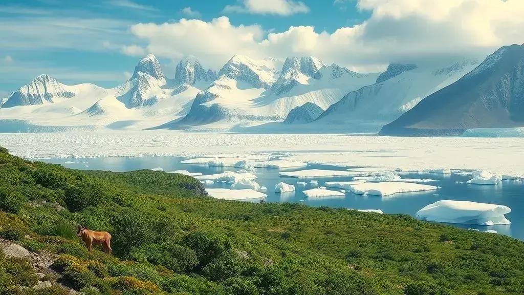 A transformação da Antártida: do gelo à terra firme A transformação da Antártida: do gelo à terra firme