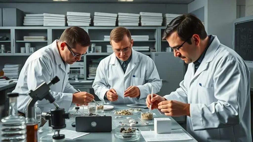 Análise das amostras da Apollo 17